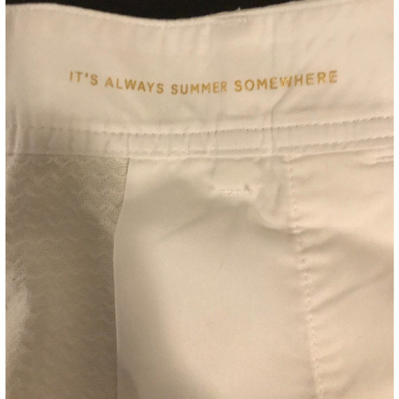 Lilly Pulitzer Callahan Resort White Callahan 5" Cotton Shorts - Size 00 - NWT - Picture 3 of 16